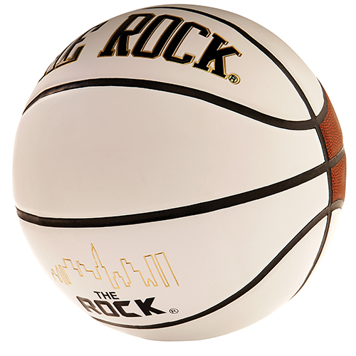 The Rock® Autograph Basketball Sluggers Plus